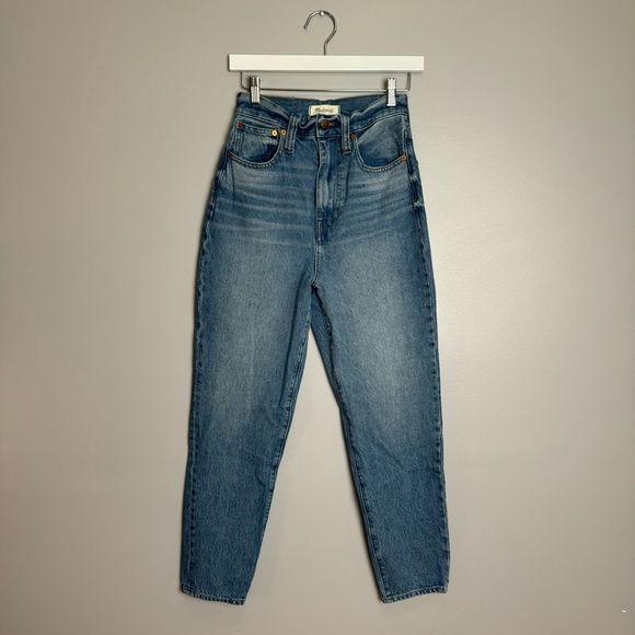 Madewell the momjean blue jeans size 26 - Picture 10 of 11